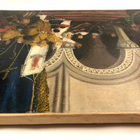Exquisite 1854 Oil on (Relined) Canvas History Painting of King's Coronation, A. Moreaux