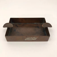 Antique Copper Ashtray / Printing Plate of Rev. Edmund Squire, Boston