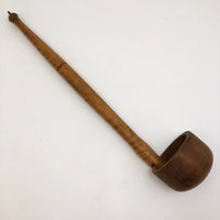 Lovely Old Turned Wood Ladle (Dipper)