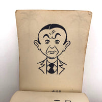 Early Bromo-Selzer World’s Fair Flip Book with Hula Dancer and Man with Headache!