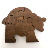 Little Wooden Bear Puzzle