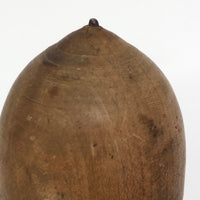 Large Old Wooden Spinning Top