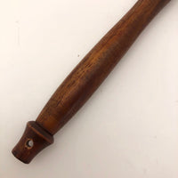 Vintage Brass Candlesnuff with Turned Wood Handle