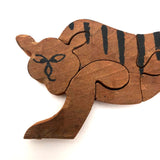 Little Wooden Tiger Puzzle
