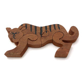 Little Wooden Tiger Puzzle