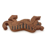 Little Wooden Tiger Puzzle