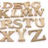 Complete Antique Carved Bone Alphabet in Slide Top Box