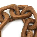 Carved 13 Inch Whimsy Chain with Dangling Locks