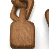 Carved 13 Inch Whimsy Chain with Dangling Locks