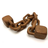 Carved 13 Inch Whimsy Chain with Dangling Locks