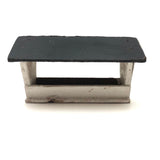 Little Black and White Painted Structure