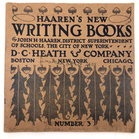 Norman Jones' 1909 Penmanship Practice Notebook