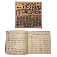 Norman Jones' 1909 Penmanship Practice Notebook