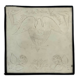 Liberty Truth Justice Equality, Antique Framed Cut Paper Eagle with Arrows