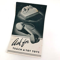 Teach a Tot Vintage Wooden Nut-N-Bolt Toy