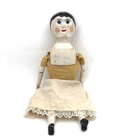 Heartbreaking Hand-carved Articulated "Clara" Doll, with Full Outfit