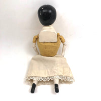 Heartbreaking Hand-carved Articulated "Clara" Doll, with Full Outfit