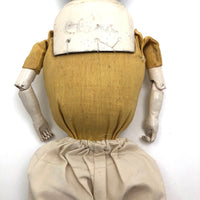 Heartbreaking Hand-carved Articulated "Clara" Doll, with Full Outfit