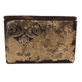 R & M Pell's 1841 Wallpapered Draughts Box from the Duke of Grafton