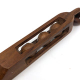Beautifully Carved Antique Hanging Ball in Cage Whimsy (Letter Opener?)