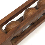 Beautifully Carved Antique Hanging Ball in Cage Whimsy (Letter Opener?)