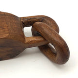 Beautifully Carved Antique Hanging Ball in Cage Whimsy (Letter Opener?)