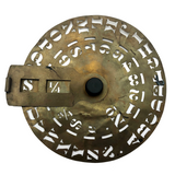 Old Brass Turning Stencil Wheel