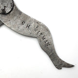 OH Witman's Folk Art Lady Legs 4 3/8 Inch Caliper