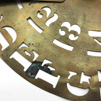 Old Brass Turning Stencil Wheel