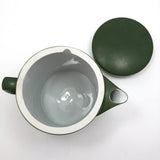 Schmid Kreglinger Porcelain Lagardo Tackett "Kelco" Green and Orange Teapot