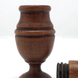 Fine Antique Georgian Style Treen Salt Shaker