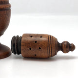 Fine Antique Georgian Style Treen Salt Shaker