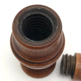 Fine Antique Georgian Style Treen Salt Shaker
