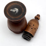 Fine Antique Georgian Style Treen Salt Shaker