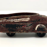 Sun Rubber Co Red Cabover Truck with Great Surface