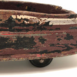 Sun Rubber Co Red Cabover Truck with Great Surface