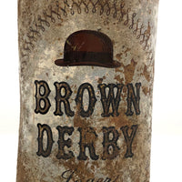 Brown Derby 1950s Flattop Lager Beer Can