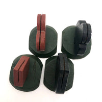 Vintage Wooden Playing Card or Place Card Holders, or Trumps Markers
