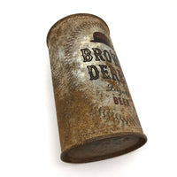 Brown Derby 1950s Flattop Lager Beer Can