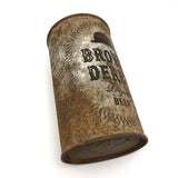 Brown Derby 1950s Flattop Lager Beer Can