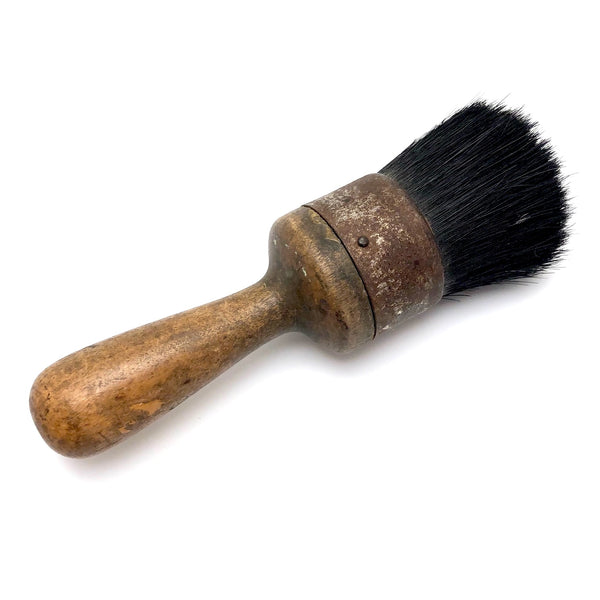 Steel Wrapped Old Stippling or Stencil Brush