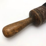 Steel Wrapped Old Stippling or Stencil Brush