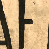 Old Handmade Wooden CRAFTS Sign with Pointing Finger