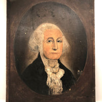 George Washington (After Gilbert Stuart), 19th C. Oil on Canvas