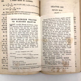 A First Book in Algebra, 1924, with Cross Drawing on Cloth Cover