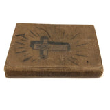 A First Book in Algebra, 1924, with Cross Drawing on Cloth Cover