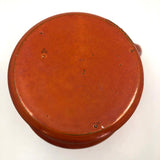 Mid-Century Orange Glazed Signe Northroup Danish Studio Pottery Pitcher