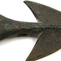 Old Bronze (I Believe) Harpoon Head / Dart