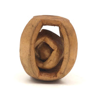 Round Ball in Cage Inside of Cage Carved Whimsy