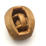 Round Ball in Cage Inside of Cage Carved Whimsy
